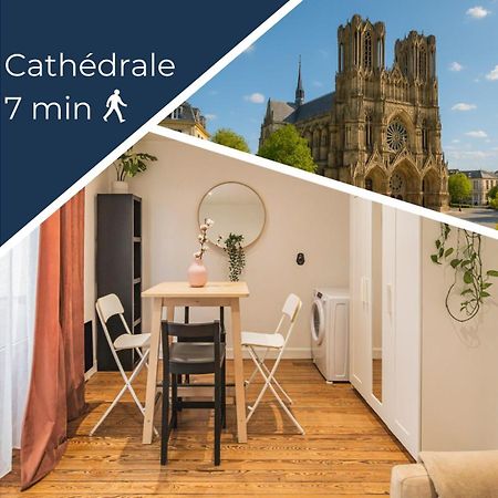 Appartement Cosy Proche Cathedrale 兰斯 外观 照片