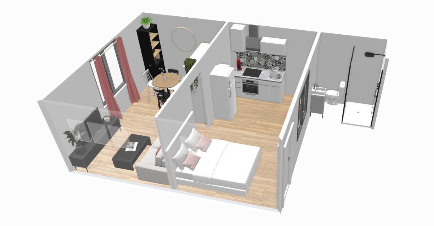 Appartement Cosy Proche Cathedrale 兰斯 外观 照片